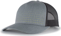 Pacific Headwear Perforated 5-panel Trucker Snapback Cap