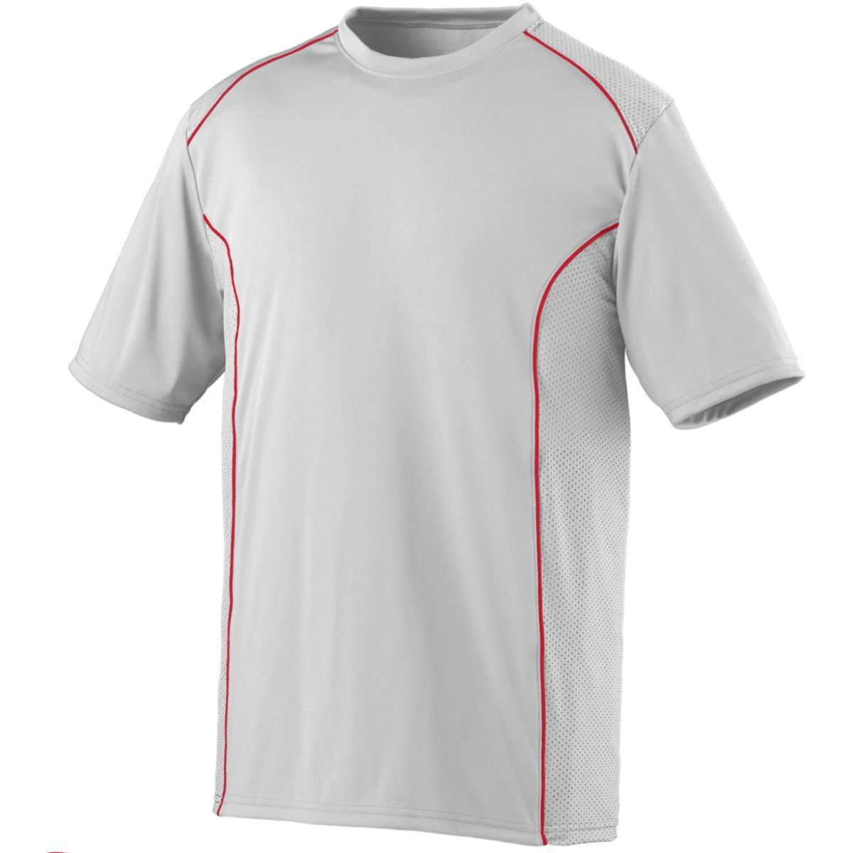 Augusta Sportswear Youth Winning Streak Crew in White/Red  -Part of the Youth, Augusta-Products, Soccer, All-Sports-1 product lines at KanaleyCreations.com