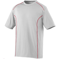 Augusta Sportswear Youth Winning Streak Crew in White/Red  -Part of the Youth, Augusta-Products, Soccer, All-Sports-1 product lines at KanaleyCreations.com