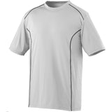 Augusta Sportswear Youth Winning Streak Crew in White/Black  -Part of the Youth, Augusta-Products, Soccer, All-Sports-1 product lines at KanaleyCreations.com