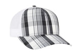 Pacific Headwear Plaid Snapback Trucker