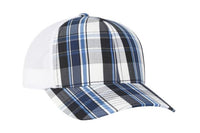 Pacific Headwear Plaid Snapback Trucker