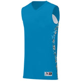 Augusta Sportswear Hook Shot Reversible Jersey in Power Blue/Power Blue Digi  -Part of the Adult, Adult-Jersey, Augusta-Products, Basketball, Shirts, All-Sports, All-Sports-1 product lines at KanaleyCreations.com