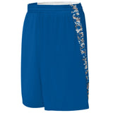 Augusta Sportswear Hook Shot Reversible Shorts in Royal/Royal Digi  -Part of the Adult, Adult-Shorts, Augusta-Products, Basketball, All-Sports, All-Sports-1 product lines at KanaleyCreations.com