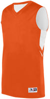 Augusta Sportswear Youth Alley-Oop Reversible Jersey in Orange/White  -Part of the Youth, Youth-Jersey, Augusta-Products, Basketball, Shirts, All-Sports, All-Sports-1 product lines at KanaleyCreations.com