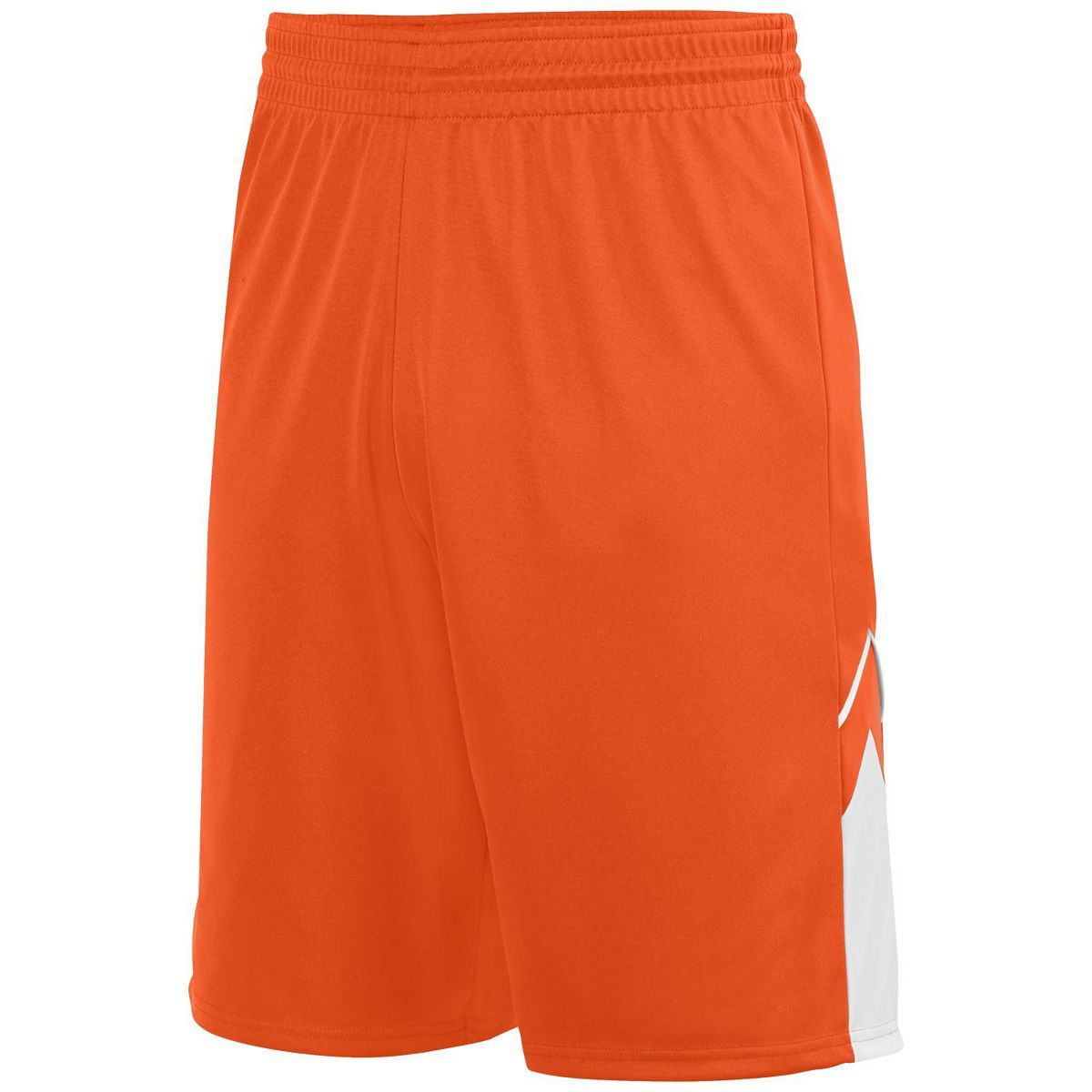 Augusta Sportswear Alley-Oop Reversible Shorts in Orange/White  -Part of the Adult, Adult-Shorts, Augusta-Products, Basketball, All-Sports, All-Sports-1 product lines at KanaleyCreations.com
