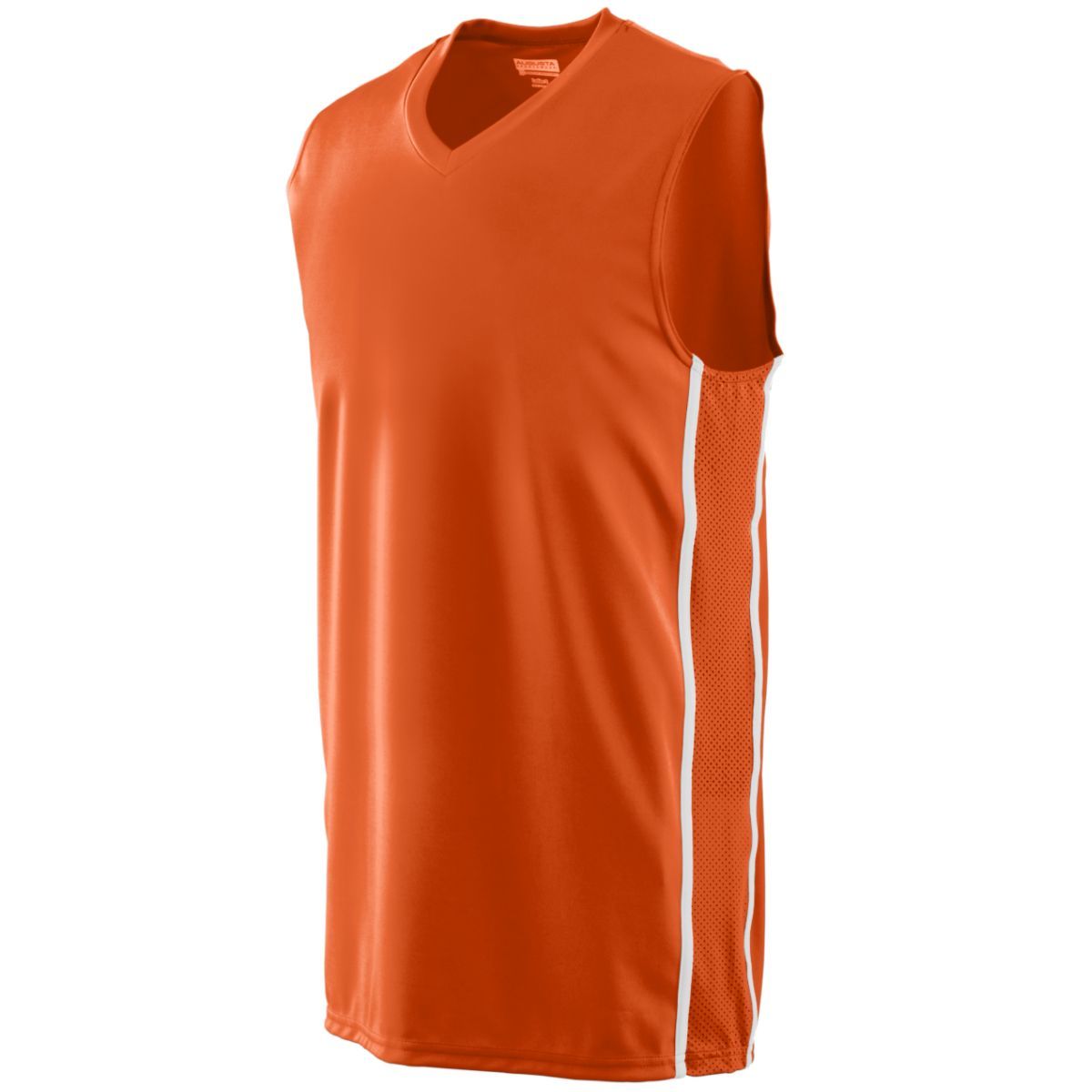 Augusta Sportswear Winning Streak Game Jersey in Orange/White  -Part of the Adult, Adult-Jersey, Augusta-Products, Basketball, Shirts, All-Sports, All-Sports-1 product lines at KanaleyCreations.com
