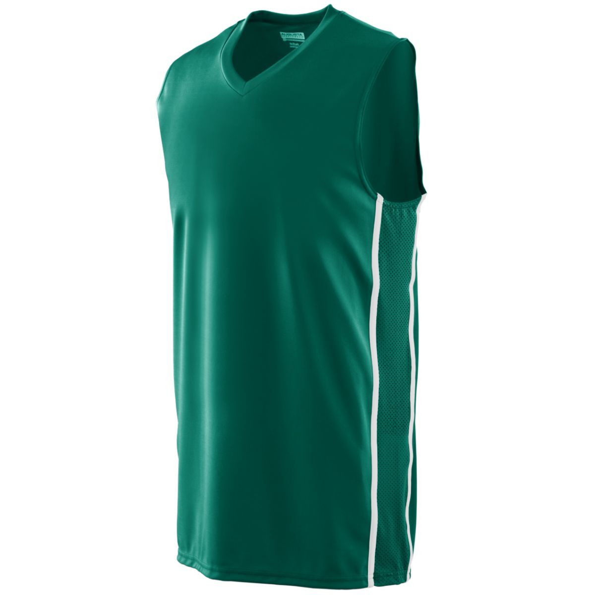 Augusta Sportswear Winning Streak Game Jersey in Dark Green/White  -Part of the Adult, Adult-Jersey, Augusta-Products, Basketball, Shirts, All-Sports, All-Sports-1 product lines at KanaleyCreations.com