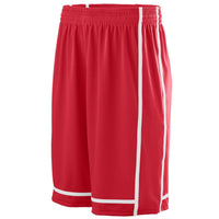 Augusta Sportswear Winning Streak Shorts in Red/White  -Part of the Adult, Adult-Shorts, Augusta-Products, Basketball, All-Sports, All-Sports-1 product lines at KanaleyCreations.com