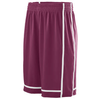 Augusta Sportswear Youth Winning Streak Shorts in Maroon/White  -Part of the Youth, Youth-Shorts, Augusta-Products, Basketball, All-Sports, All-Sports-1 product lines at KanaleyCreations.com