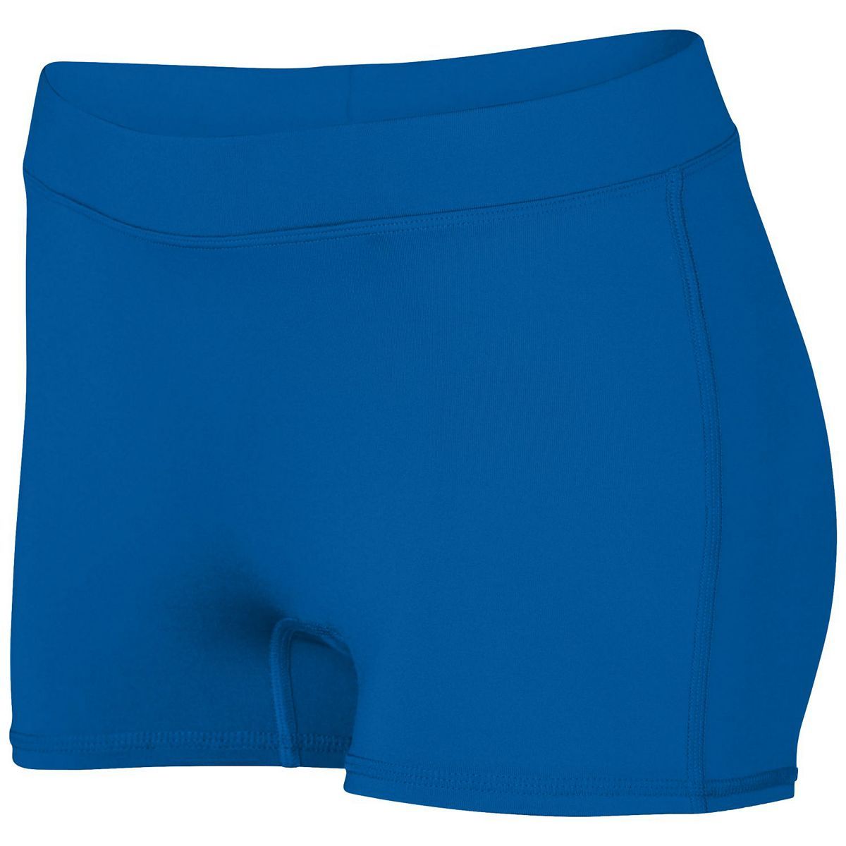 Augusta Sportswear Ladies Dare Shorts in Royal  -Part of the Ladies, Ladies-Shorts, Augusta-Products, Volleyball product lines at KanaleyCreations.com