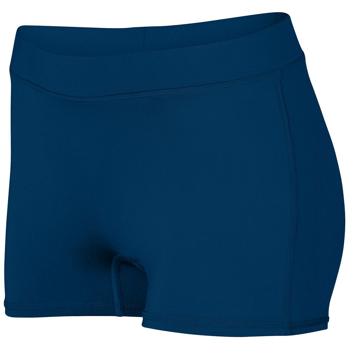 Augusta Sportswear Girls Dare Shorts in Navy  -Part of the Girls, Augusta-Products, Volleyball, Girls-Shorts product lines at KanaleyCreations.com