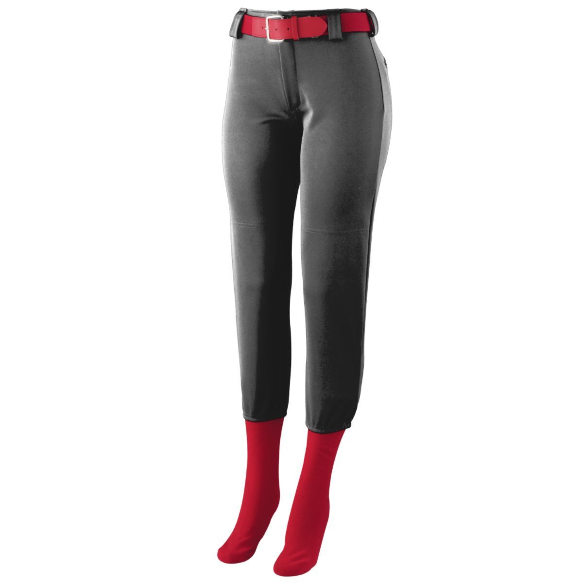 Augusta Sportswear Ladies Low Rise Homerun Pant in Black  -Part of the Ladies, Ladies-Pants, Pants, Augusta-Products, Softball product lines at KanaleyCreations.com