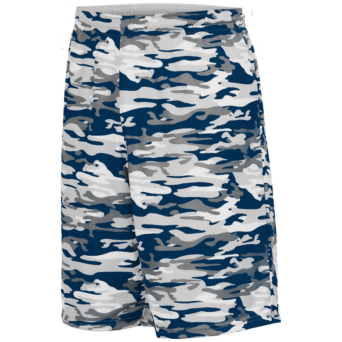 Augusta Sportswear Reversible Wicking Shorts in Navy Mod/White  -Part of the Adult, Adult-Shorts, Augusta-Products, Basketball, All-Sports, All-Sports-1 product lines at KanaleyCreations.com
