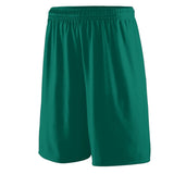 Augusta Sportswear Training Shorts in Dark Green  -Part of the Adult, Adult-Shorts, Augusta-Products product lines at KanaleyCreations.com