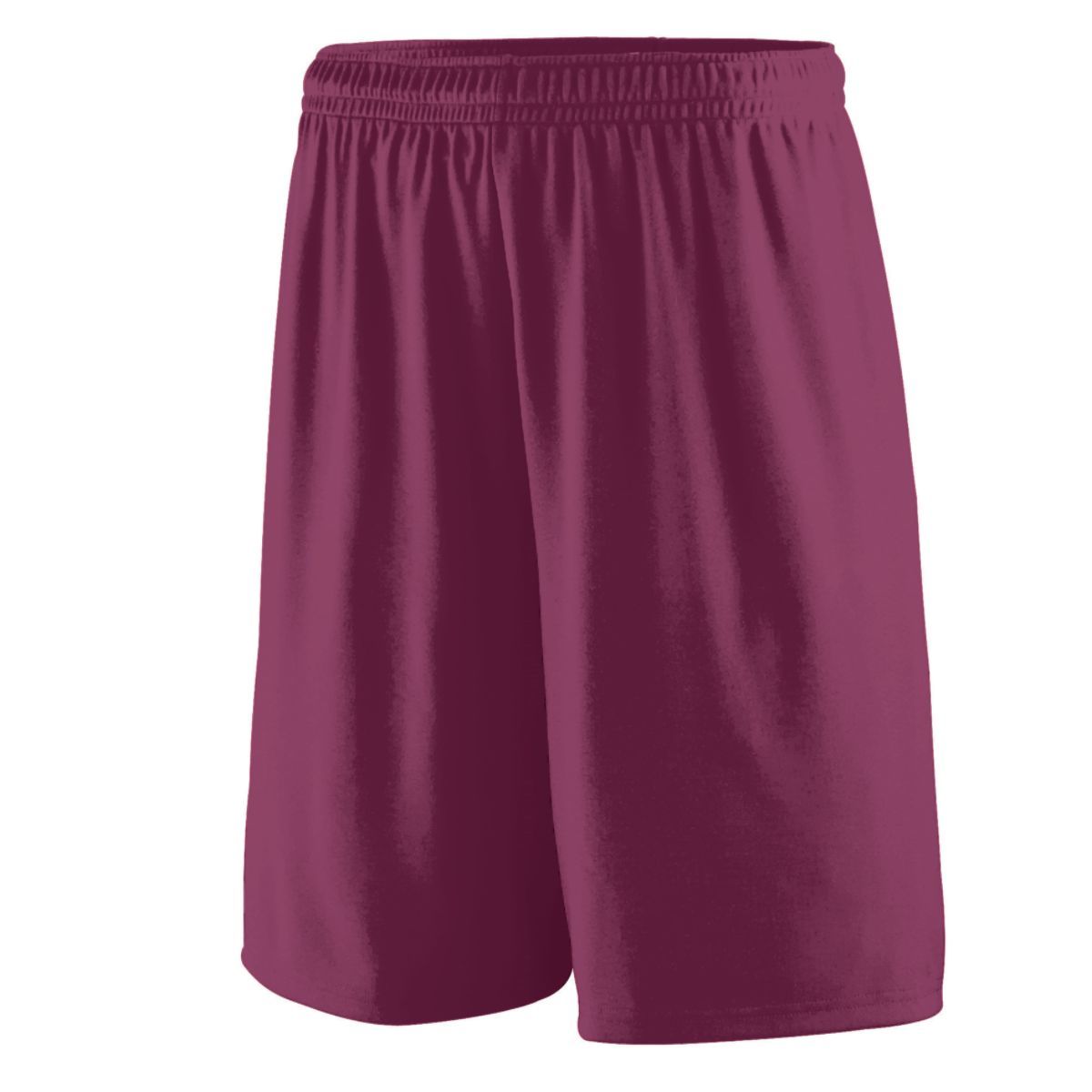 Augusta Sportswear Training Shorts in Maroon  -Part of the Adult, Adult-Shorts, Augusta-Products product lines at KanaleyCreations.com