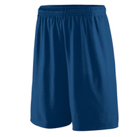 Augusta Sportswear Training Shorts in Navy  -Part of the Adult, Adult-Shorts, Augusta-Products product lines at KanaleyCreations.com