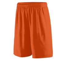 Augusta Sportswear Youth Training Shorts in Orange  -Part of the Youth, Youth-Shorts, Augusta-Products product lines at KanaleyCreations.com