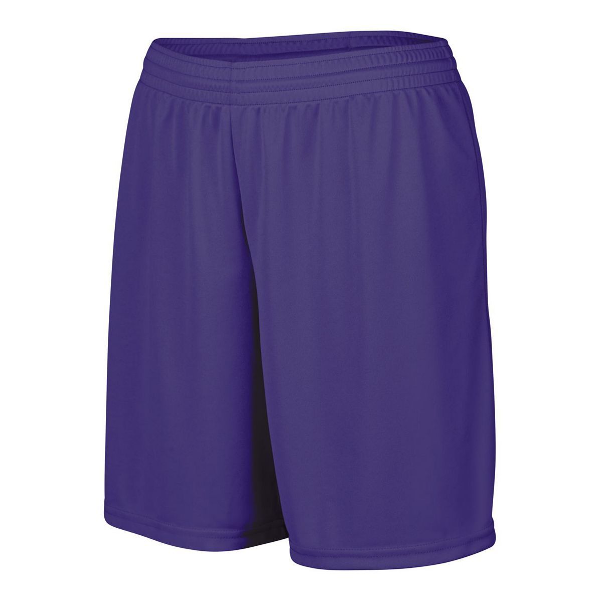 Augusta Sportswear Ladies Octane Shorts in Purple  -Part of the Ladies, Ladies-Shorts, Augusta-Products product lines at KanaleyCreations.com