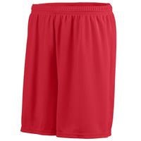 Augusta Sportswear Youth Octane Shorts in Red  -Part of the Youth, Youth-Shorts, Augusta-Products product lines at KanaleyCreations.com