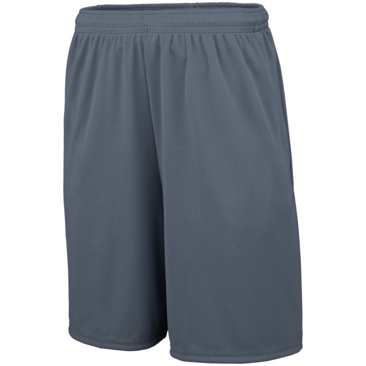 Augusta Sportswear Training Shorts With Pockets in Graphite  -Part of the Adult, Adult-Shorts, Augusta-Products, Lacrosse, All-Sports, All-Sports-1 product lines at KanaleyCreations.com