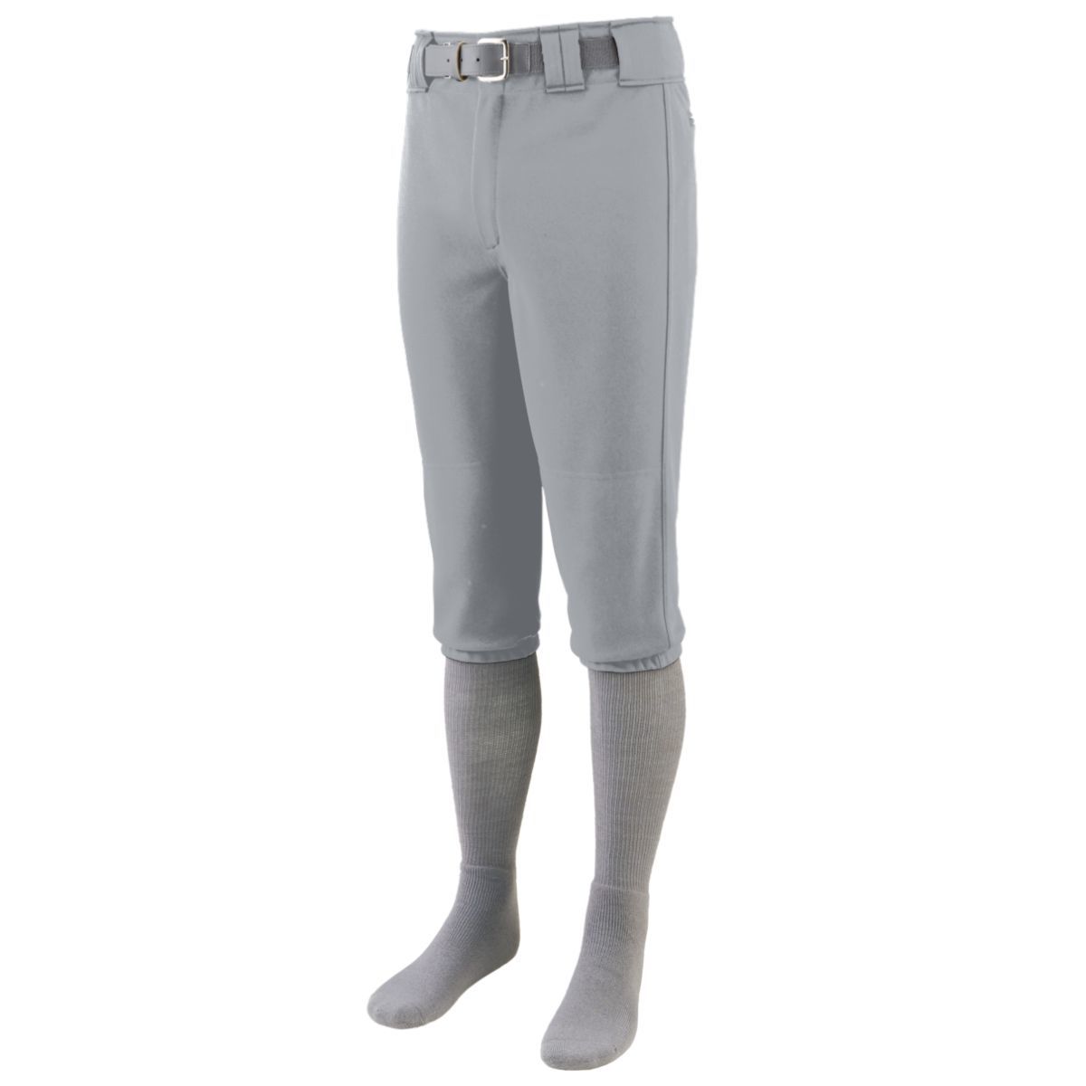 Augusta Sportswear Series Knee Length Baseball Pant in Silver Grey  -Part of the Adult, Adult-Pants, Pants, Augusta-Products, Baseball, All-Sports, All-Sports-1 product lines at KanaleyCreations.com