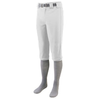 Augusta Sportswear Youth Series Knee Length Baseball Pant in White  -Part of the Youth, Youth-Pants, Pants, Augusta-Products, Baseball, All-Sports, All-Sports-1 product lines at KanaleyCreations.com