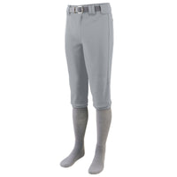 Augusta Sportswear Youth Series Knee Length Baseball Pant in Silver Grey  -Part of the Youth, Youth-Pants, Pants, Augusta-Products, Baseball, All-Sports, All-Sports-1 product lines at KanaleyCreations.com
