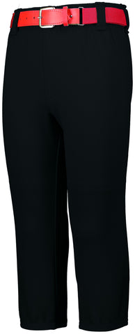 Augusta Sportswear Youth Pull-Up Baseball Pant With Loops in Black  -Part of the Youth, Youth-Pants, Pants, Augusta-Products, Baseball, All-Sports, All-Sports-1 product lines at KanaleyCreations.com