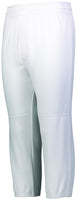 Augusta Sportswear Youth Pull-Up Baseball Pant in White  -Part of the Youth, Youth-Pants, Pants, Augusta-Products, Baseball, All-Sports, All-Sports-1 product lines at KanaleyCreations.com