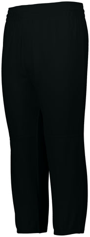 Augusta Sportswear Pull-Up Baseball Pant in Black  -Part of the Adult, Adult-Pants, Pants, Augusta-Products, Baseball, All-Sports, All-Sports-1 product lines at KanaleyCreations.com
