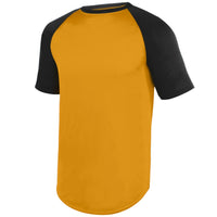 YOUTH WICKING SHORT SLEEVE BASEBALL JERSEY from Augusta Sportswear