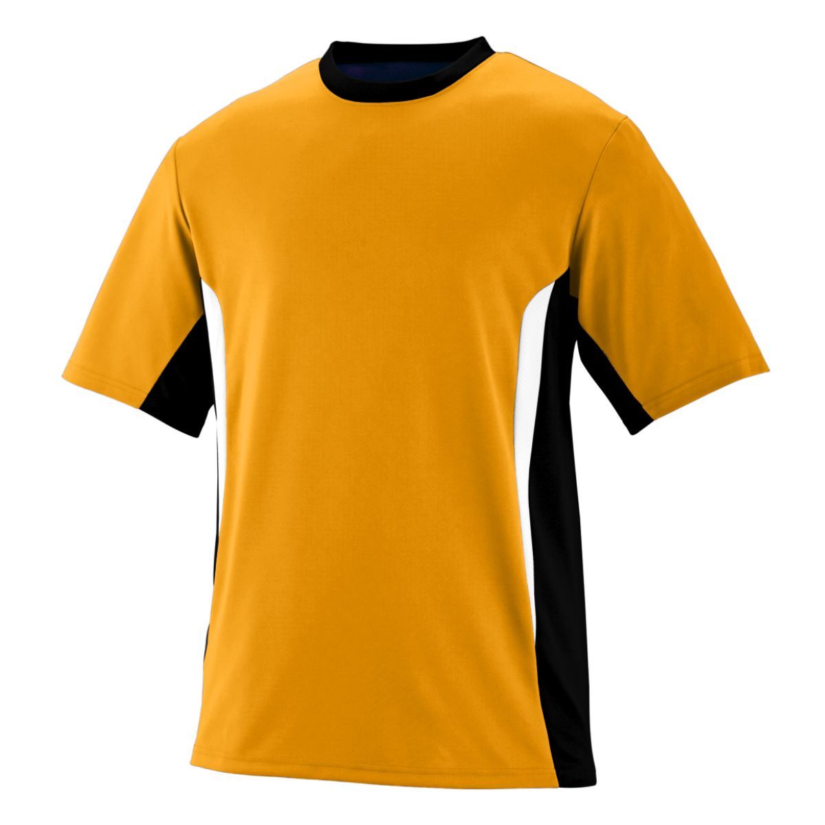 Augusta Sportswear Surge Jersey in Gold/Black/White  -Part of the Adult, Adult-Jersey, Augusta-Products, Softball, Shirts product lines at KanaleyCreations.com