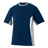Augusta Sportswear Surge Jersey in Navy/Silver Grey/White  -Part of the Adult, Adult-Jersey, Augusta-Products, Softball, Shirts product lines at KanaleyCreations.com