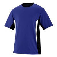 Augusta Sportswear Youth Surge Jersey in Purple/Black/White  -Part of the Youth, Youth-Jersey, Augusta-Products, Softball, Shirts product lines at KanaleyCreations.com