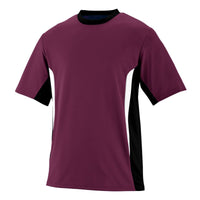 Augusta Sportswear Youth Surge Jersey in Maroon/Black/White  -Part of the Youth, Youth-Jersey, Augusta-Products, Softball, Shirts product lines at KanaleyCreations.com