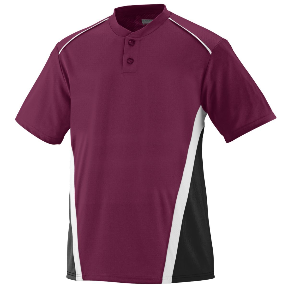 Augusta Sportswear Rbi Jersey in Maroon/Black/White  -Part of the Adult, Adult-Jersey, Augusta-Products, Softball, Shirts product lines at KanaleyCreations.com