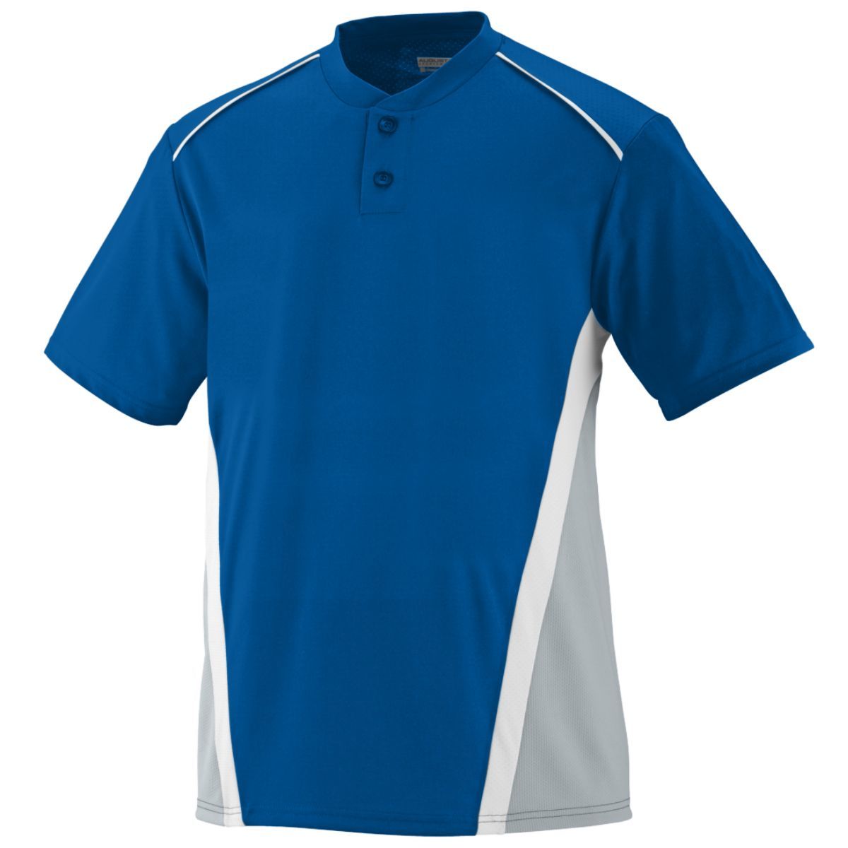 Augusta Sportswear Rbi Jersey in Royal/Silver Grey/White  -Part of the Adult, Adult-Jersey, Augusta-Products, Softball, Shirts product lines at KanaleyCreations.com