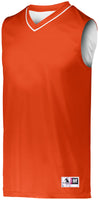 Augusta Sportswear Youth Reversible Two-Color Jersey in Orange/White  -Part of the Youth, Youth-Jersey, Augusta-Products, Basketball, Shirts, All-Sports, All-Sports-1 product lines at KanaleyCreations.com