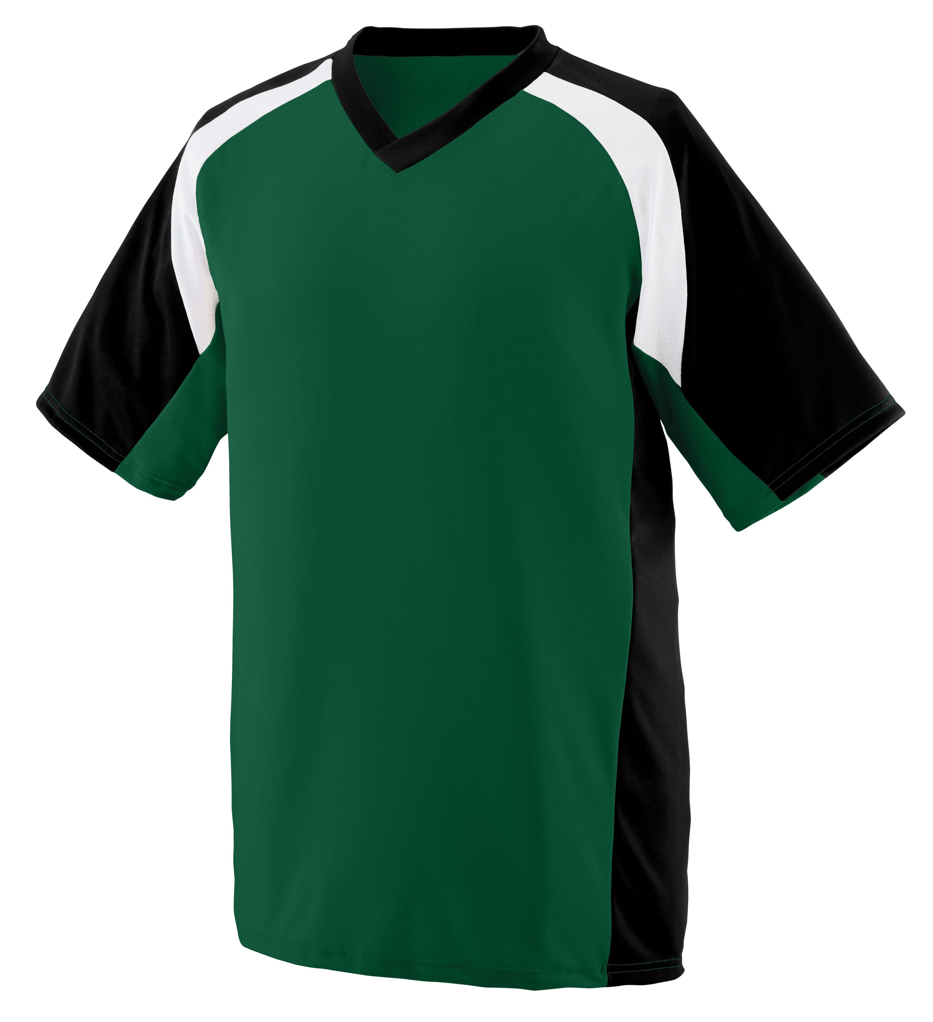 Augusta Sportswear Nitro Jersey in Dark Green/Black/White  -Part of the Adult, Adult-Jersey, Augusta-Products, Football, Shirts, All-Sports, All-Sports-1 product lines at KanaleyCreations.com