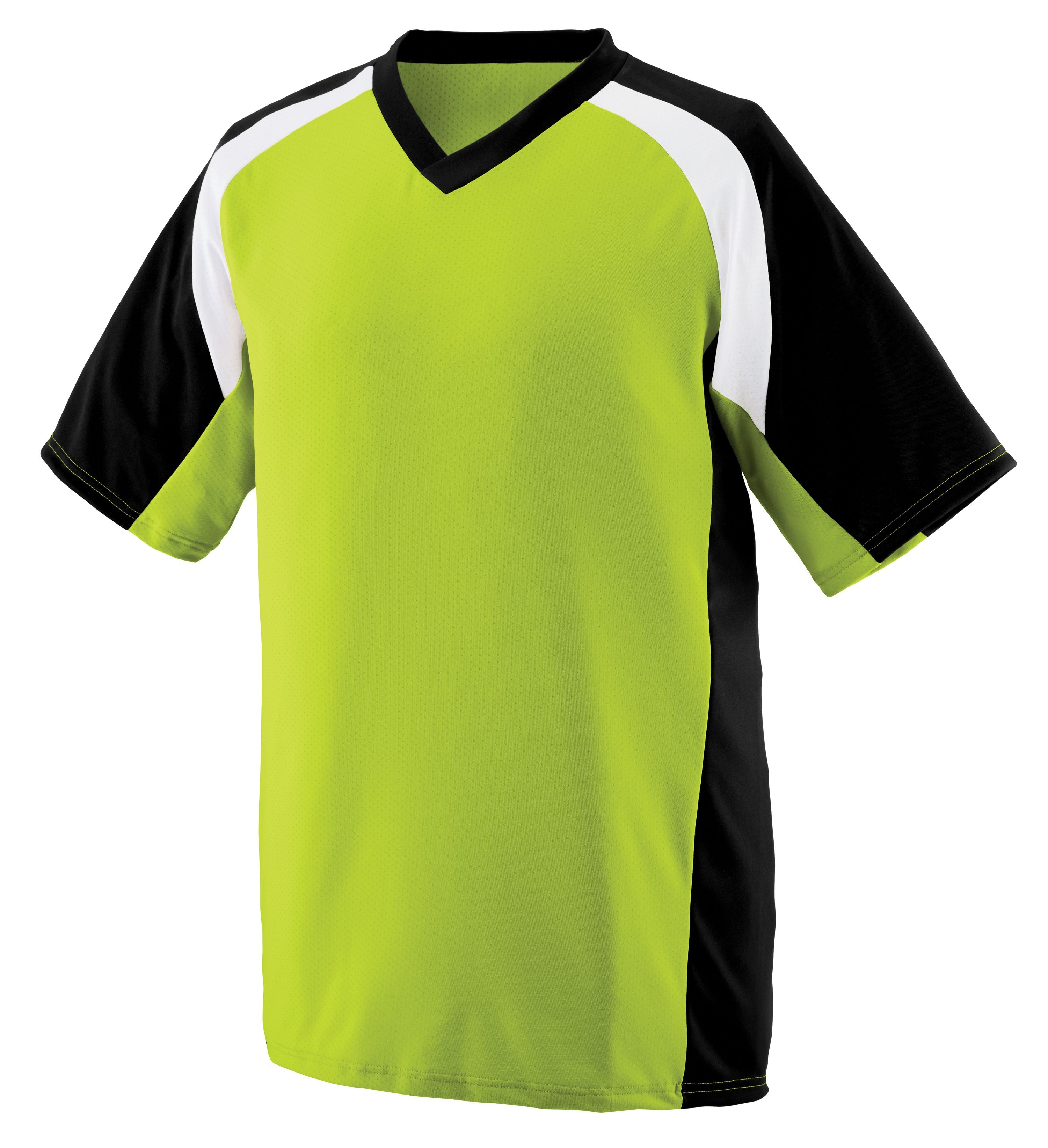 Augusta Sportswear Nitro Jersey in Lime/Black/White  -Part of the Adult, Adult-Jersey, Augusta-Products, Football, Shirts, All-Sports, All-Sports-1 product lines at KanaleyCreations.com