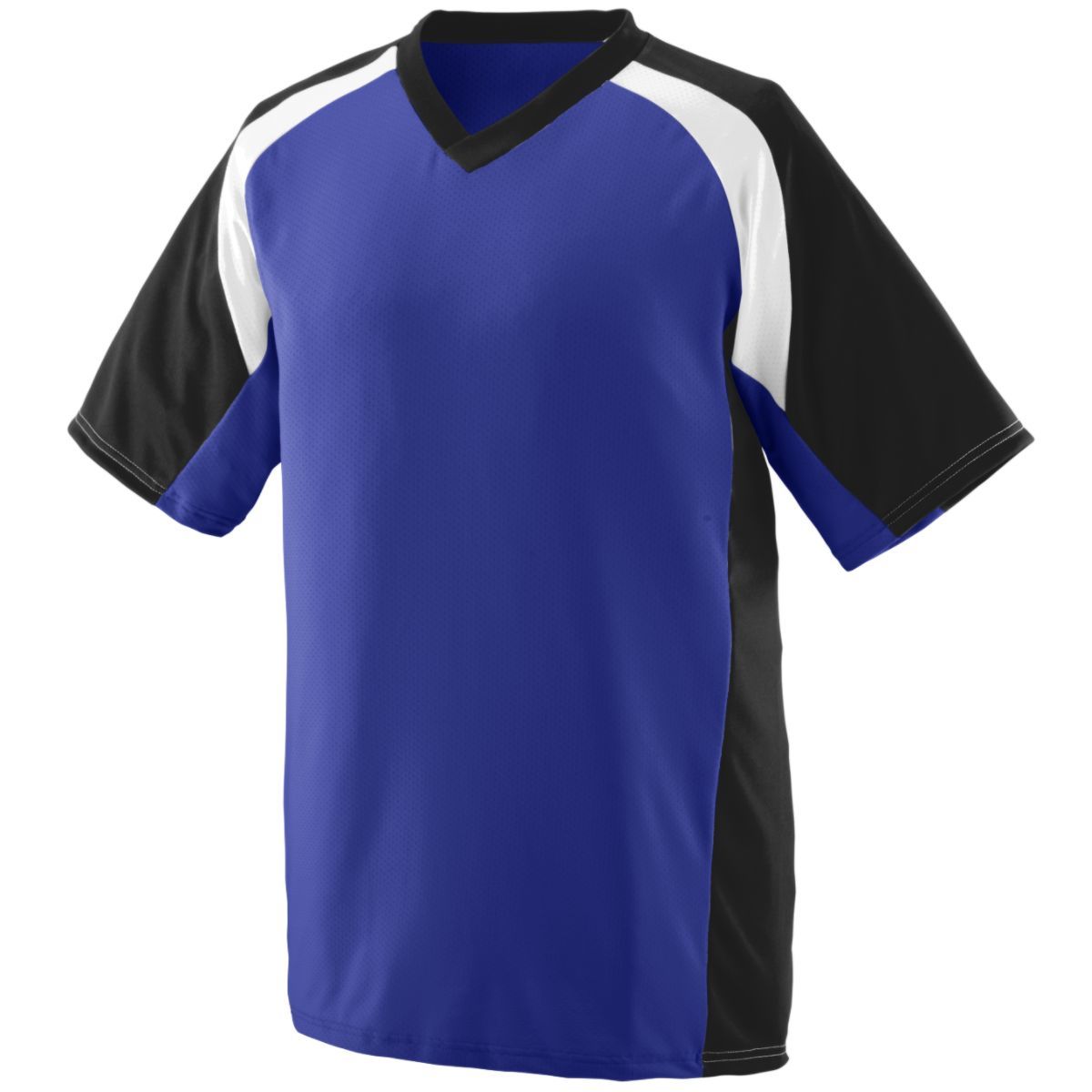 Augusta Sportswear Youth Nitro Jersey in Purple/Black/White  -Part of the Youth, Youth-Jersey, Augusta-Products, Football, Shirts, All-Sports, All-Sports-1 product lines at KanaleyCreations.com