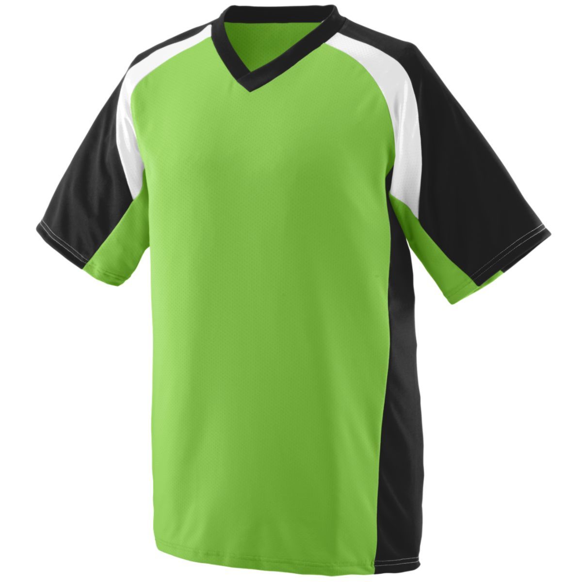 Augusta Sportswear Youth Nitro Jersey in Lime/Black/White  -Part of the Youth, Youth-Jersey, Augusta-Products, Football, Shirts, All-Sports, All-Sports-1 product lines at KanaleyCreations.com
