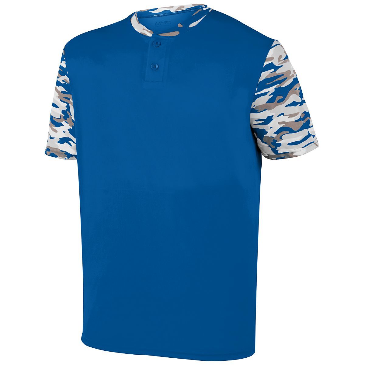 Augusta Sportswear Pop Fly Jersey in Royal/Royal Mod  -Part of the Adult, Adult-Jersey, Augusta-Products, Baseball, Shirts, All-Sports, All-Sports-1 product lines at KanaleyCreations.com