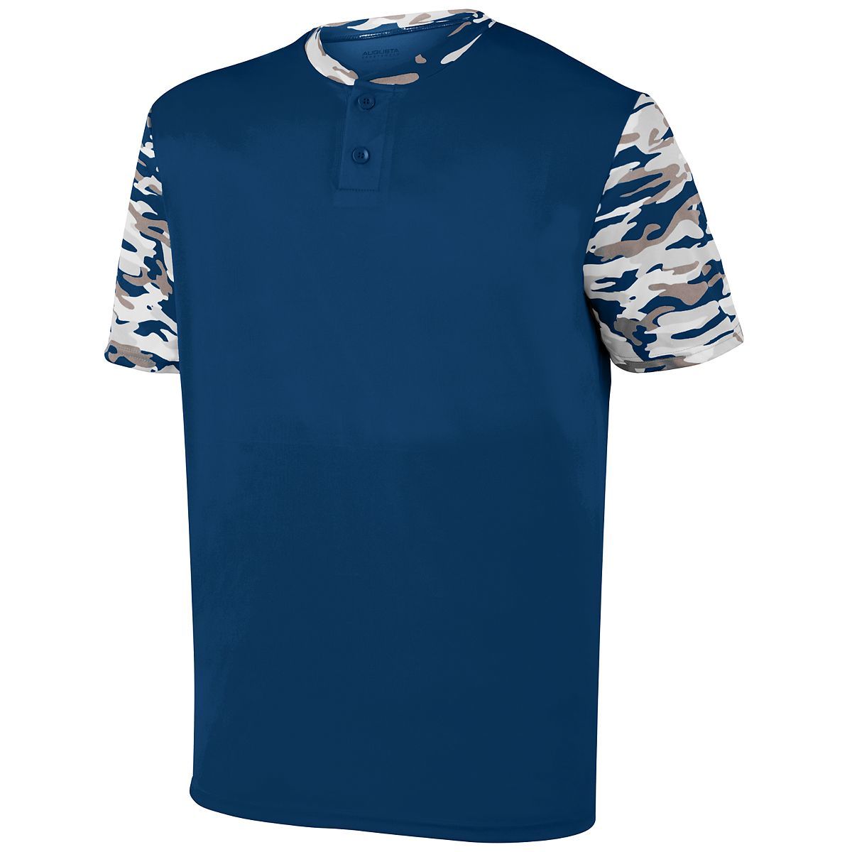 Augusta Sportswear Pop Fly Jersey in Navy/Navy Mod  -Part of the Adult, Adult-Jersey, Augusta-Products, Baseball, Shirts, All-Sports, All-Sports-1 product lines at KanaleyCreations.com