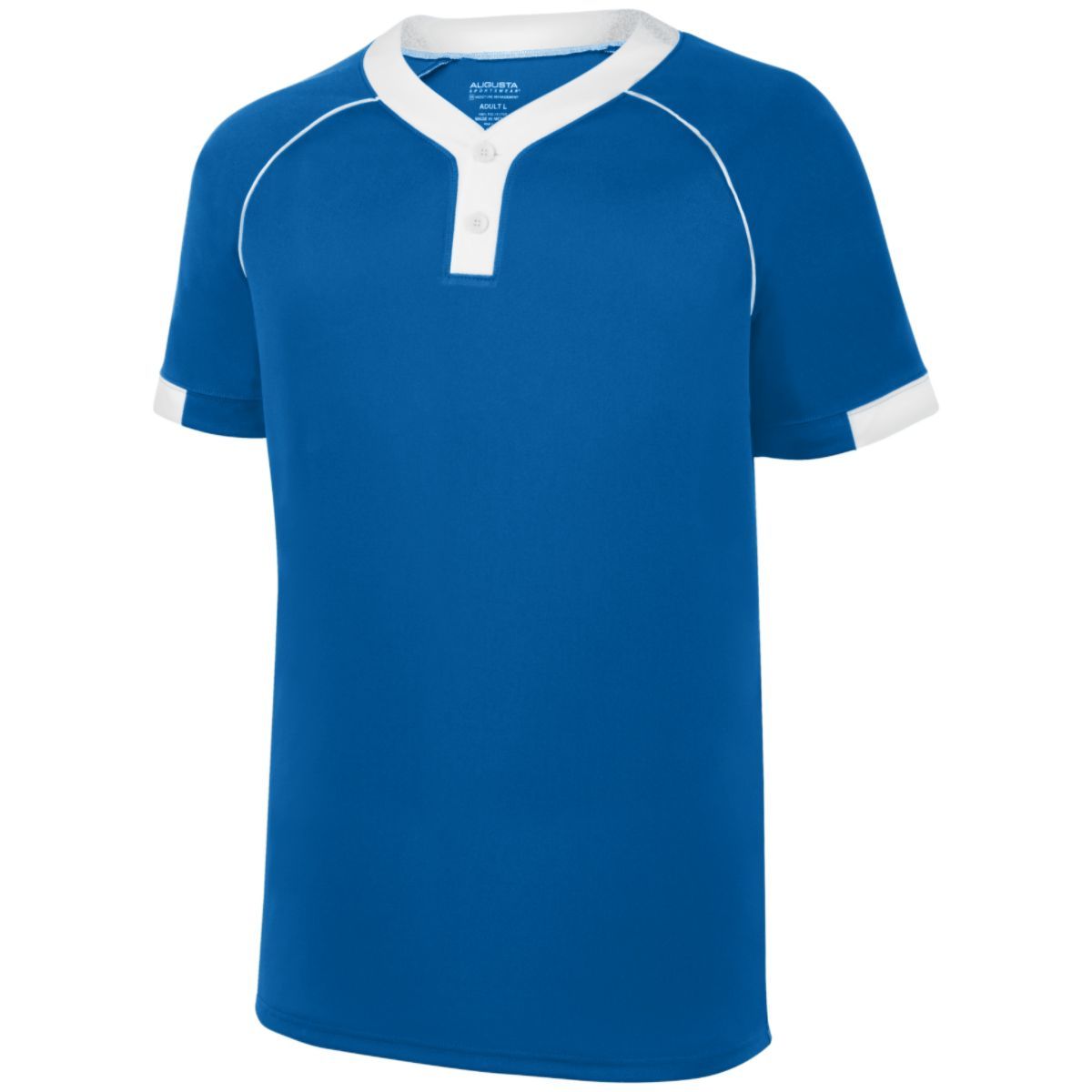 Augusta Sportswear Stanza Jersey in Royal/White  -Part of the Adult, Adult-Jersey, Augusta-Products, Baseball, Shirts, All-Sports, All-Sports-1 product lines at KanaleyCreations.com