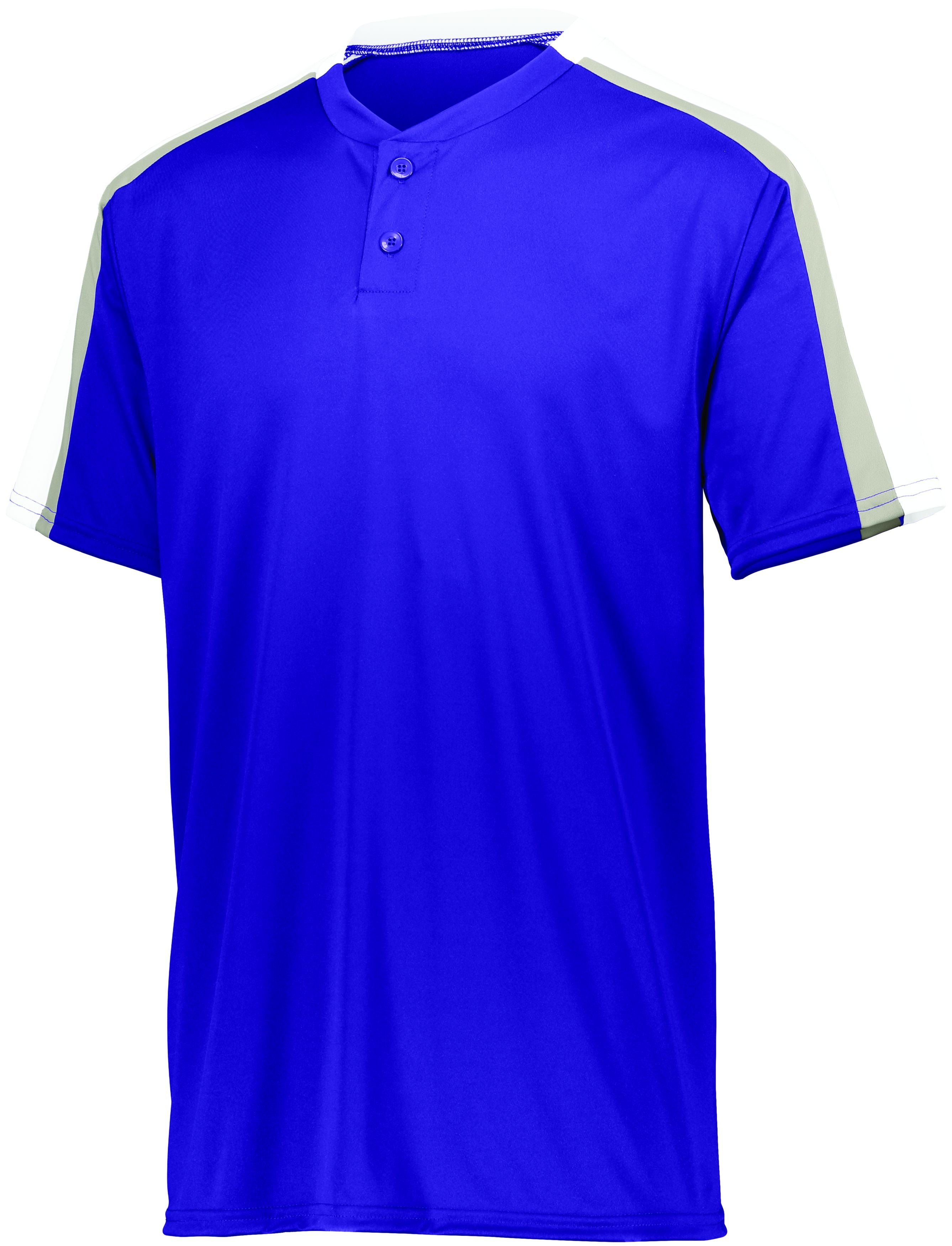 Augusta Sportswear Power Plus Jersey 2.0 in Purple/White/Silver Grey  -Part of the Adult, Adult-Jersey, Augusta-Products, Baseball, Shirts, All-Sports, All-Sports-1 product lines at KanaleyCreations.com
