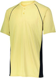 Augusta Sportswear Youth Limit Jersey in Vegas Gold/Black  -Part of the Youth, Youth-Jersey, Augusta-Products, Baseball, Shirts, All-Sports, All-Sports-1 product lines at KanaleyCreations.com