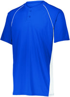 Augusta Sportswear Youth Limit Jersey in Royal/White  -Part of the Youth, Youth-Jersey, Augusta-Products, Baseball, Shirts, All-Sports, All-Sports-1 product lines at KanaleyCreations.com