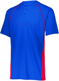 Augusta Sportswear Youth Limit Jersey in Royal/Red  -Part of the Youth, Youth-Jersey, Augusta-Products, Baseball, Shirts, All-Sports, All-Sports-1 product lines at KanaleyCreations.com